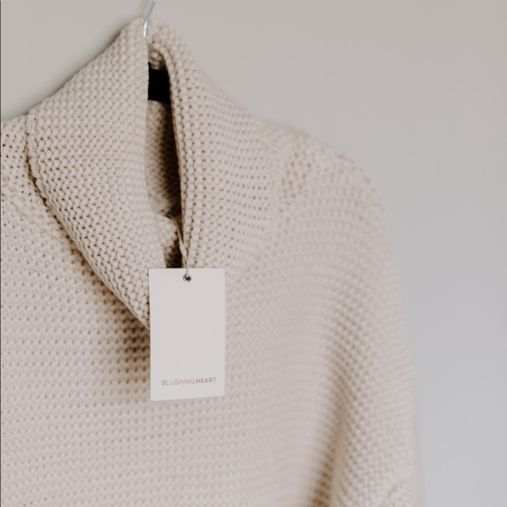 cozy, oversized sweater
